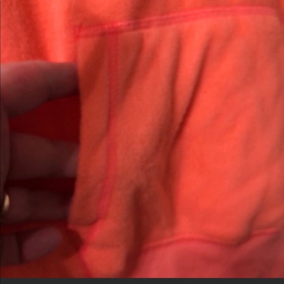 New SO Light Orange Long Sleeve Pajama Top Juniors Sz Medium - Picture 5 of 8